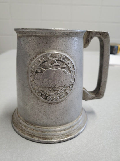 Vintage Pewter University of Alaska Mug/Cup/Beer Stein RWP Anchorage